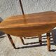 Table louis philippe 8 pieds avec 8 allonges