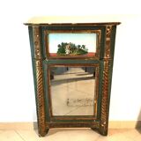 Early 19th century trumeau that tells a story