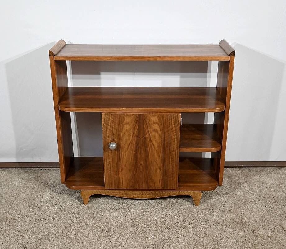 Small Walnut Serving Unit, Art Deco – 1940