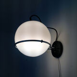 Wall lamp Raak opaline and chrome