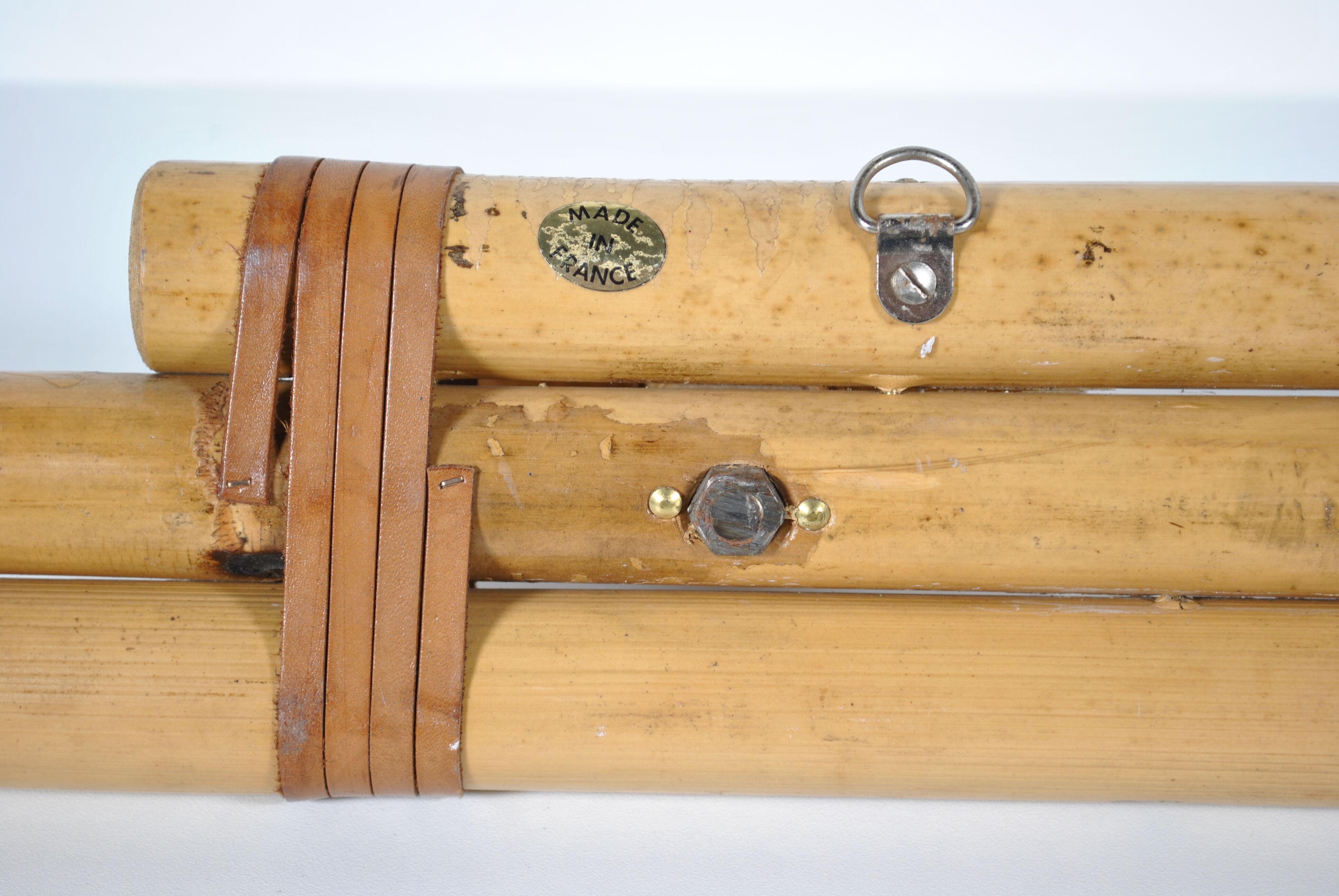 Porte manteau en rotin 1970