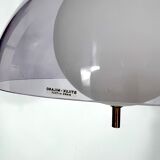 Vintage brass Stilux Milano chandelier, Italy 1960s