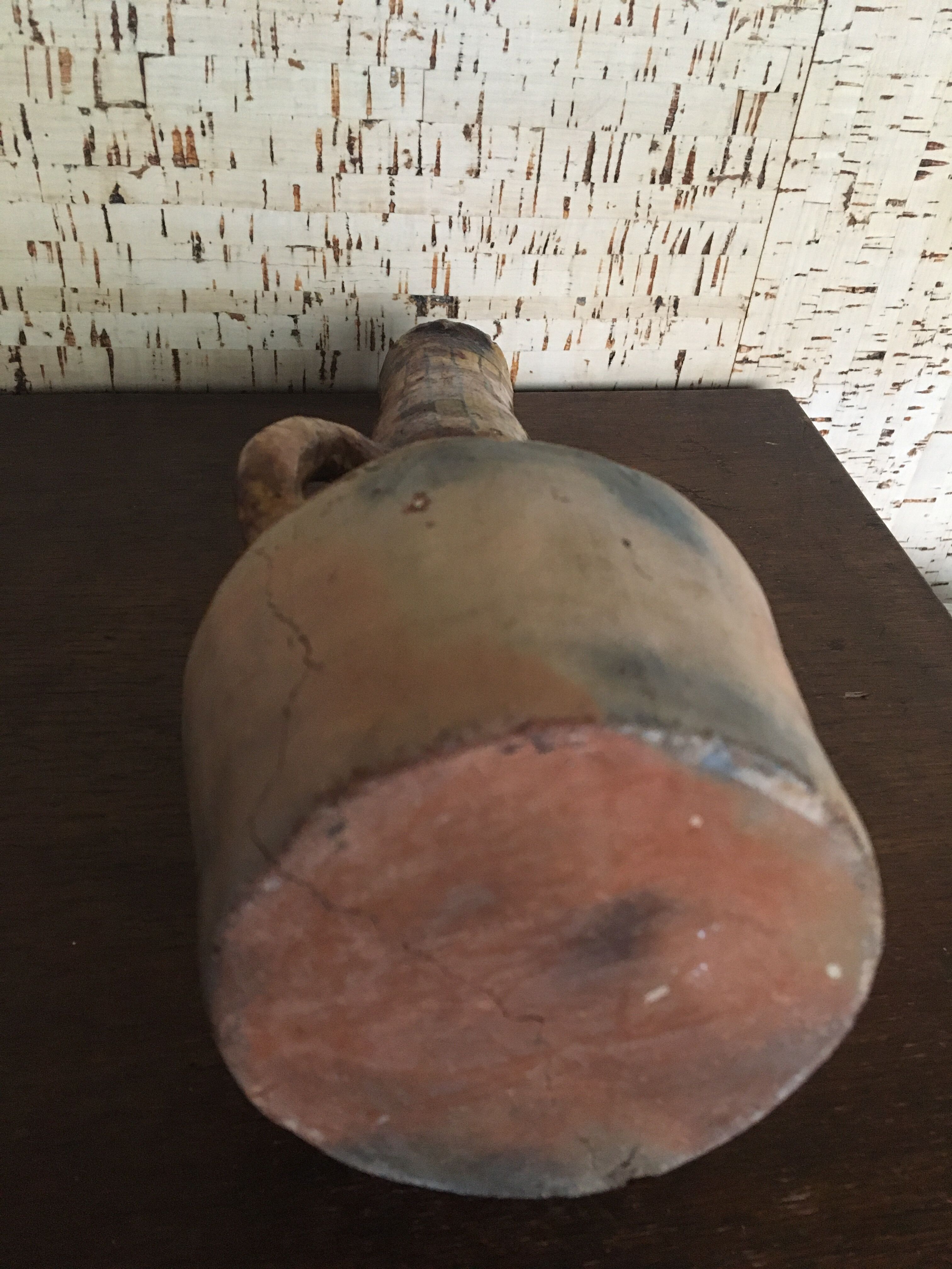 Terracotta soliflora vase