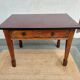 wooden table, kitchen or office, brutalist