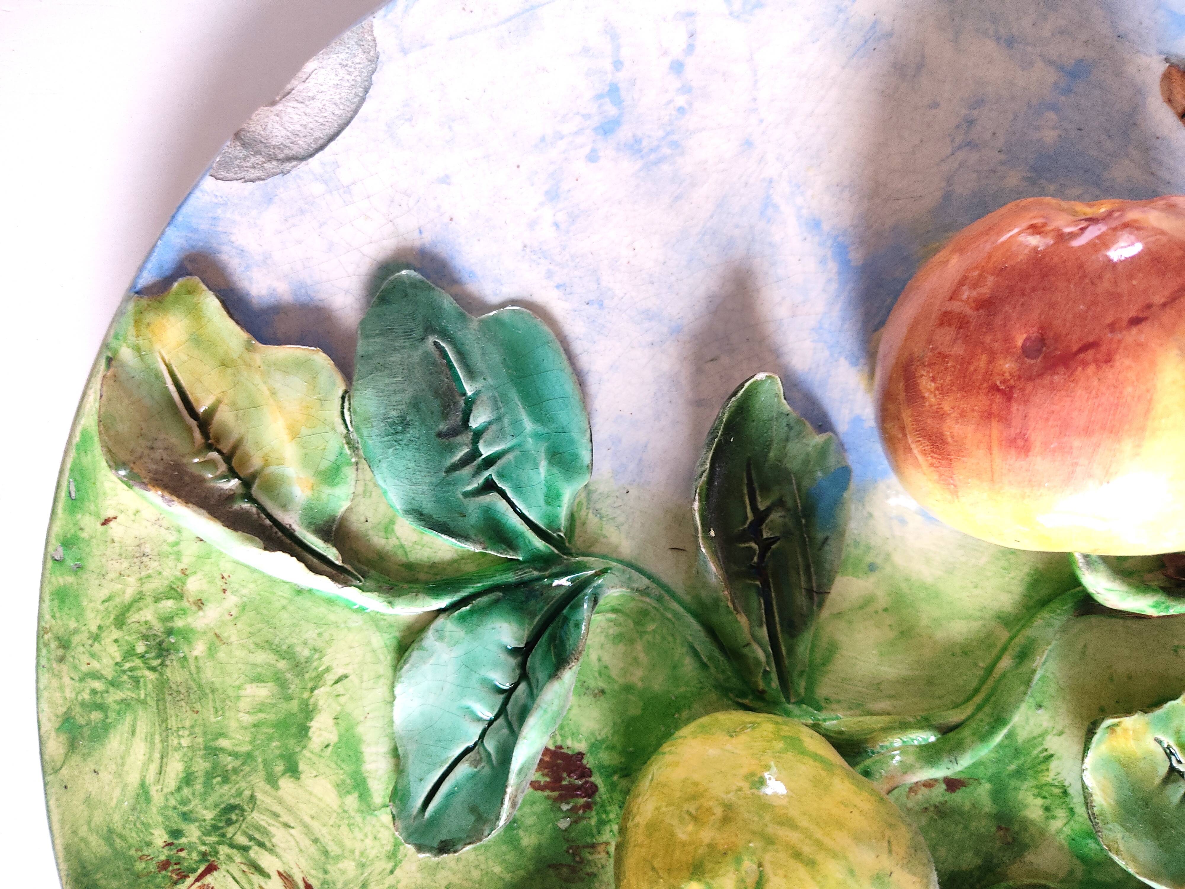 Longchamp embossed fruit plate