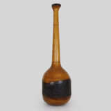 Jacaranda wood vase 1980s