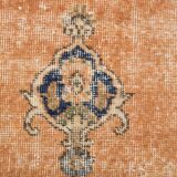 5x9 Navy Blue & Peach Oriental Persian Rug, 168x284Cm