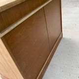 Louis Philippe sideboard renovated in raw cherry wood