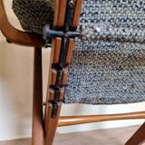 Pair of scandinavian mechanism armchairs from the 1970s
