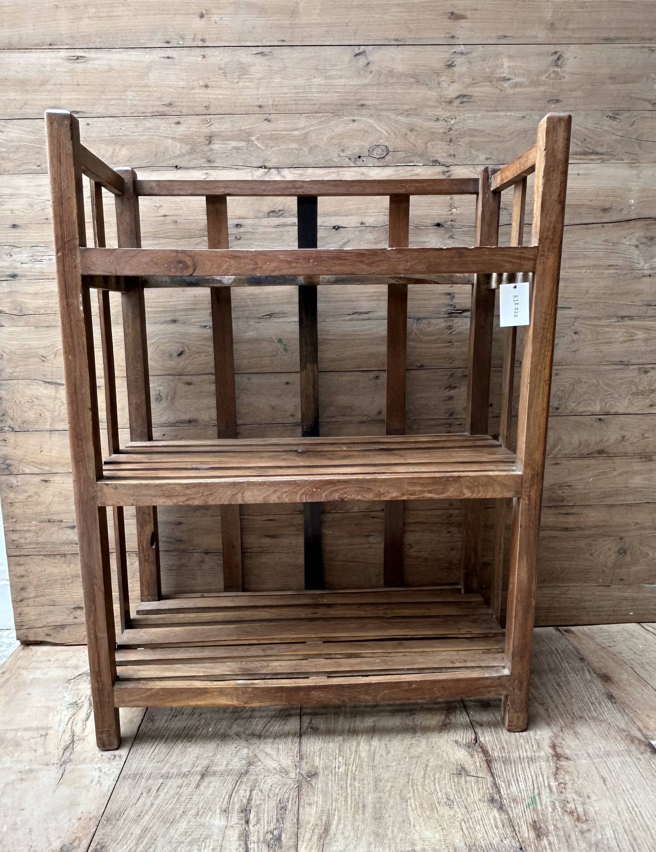 teak shelf from Burma