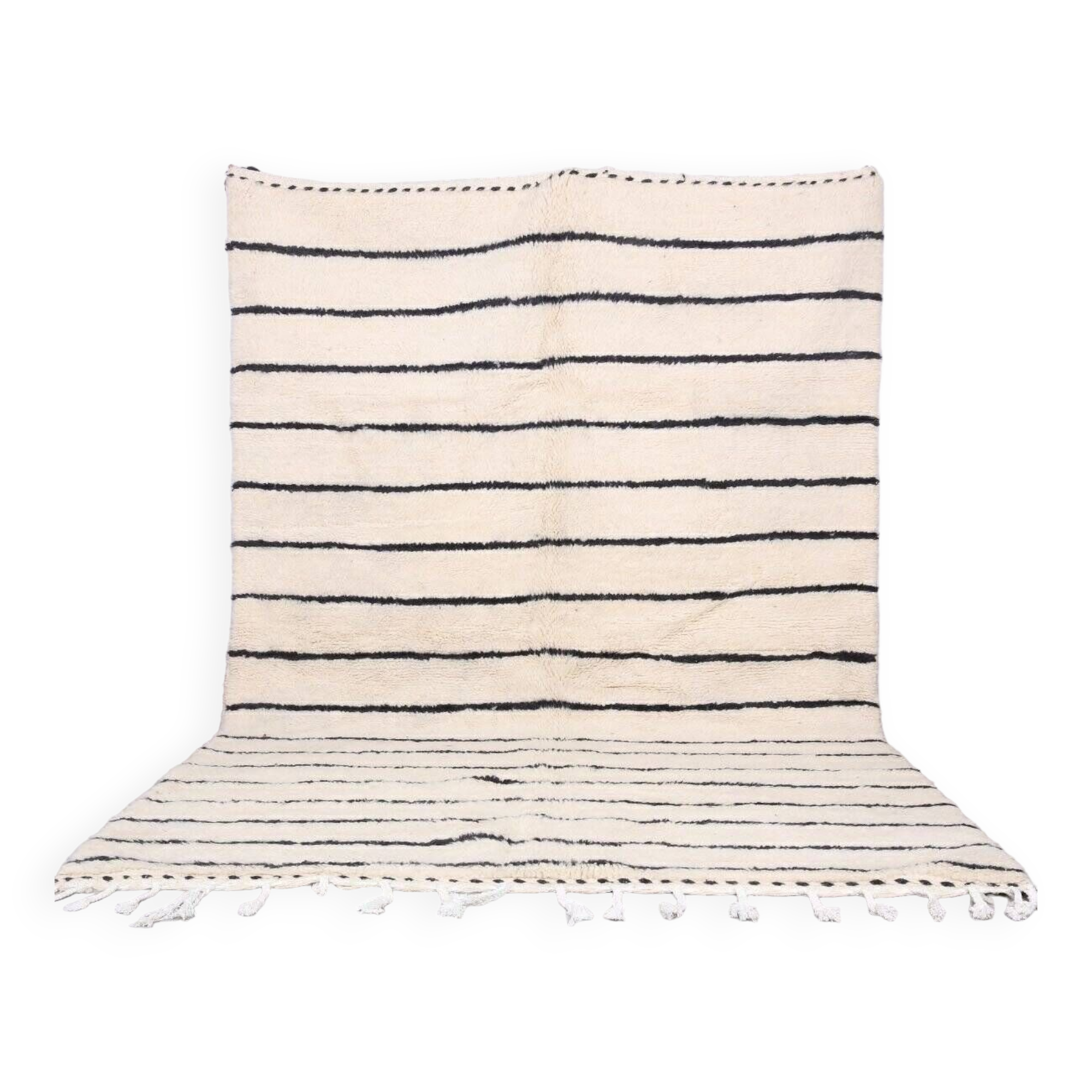 Handmade wool Berber rug 300X200 cm