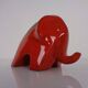 Majolica Ceramic Elephant, 1960s
