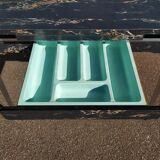 Formica black marble dining table - 1960 - Supermatic - vintage