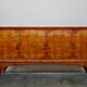 Mid-Century Italian Cherrywood and Walnut Sideboards, 1950s