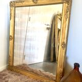 Miroir doré Restauration, Charles X 110x90