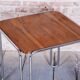 Art Deco Dining Table in Walnut by M. Breuer for Thonet, 1930s