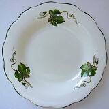 Table table table service decorated with pampres consisting of a drainer and a plate