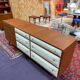 Vintage teak enfilade by Roger Landault for Regy, 1960s.