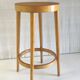 Tabouret de bar Baumann en bois massif années 50 60