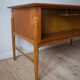Bureau danois en teck et chêne du milieu du siècle, années 1950