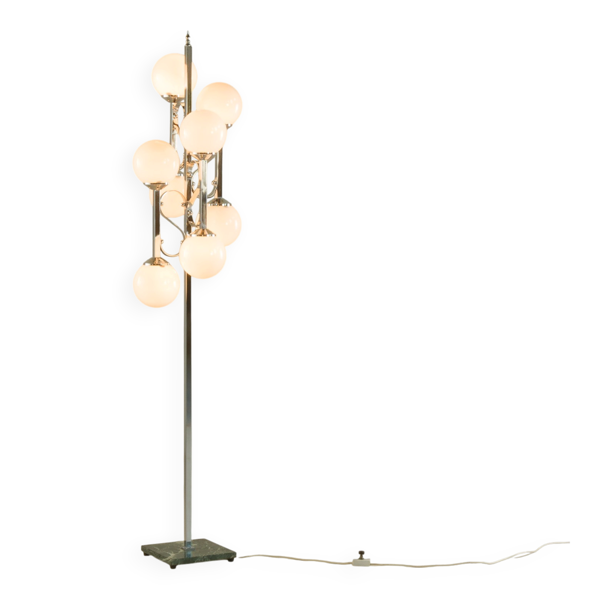 Lampadaire italien des années 1970.