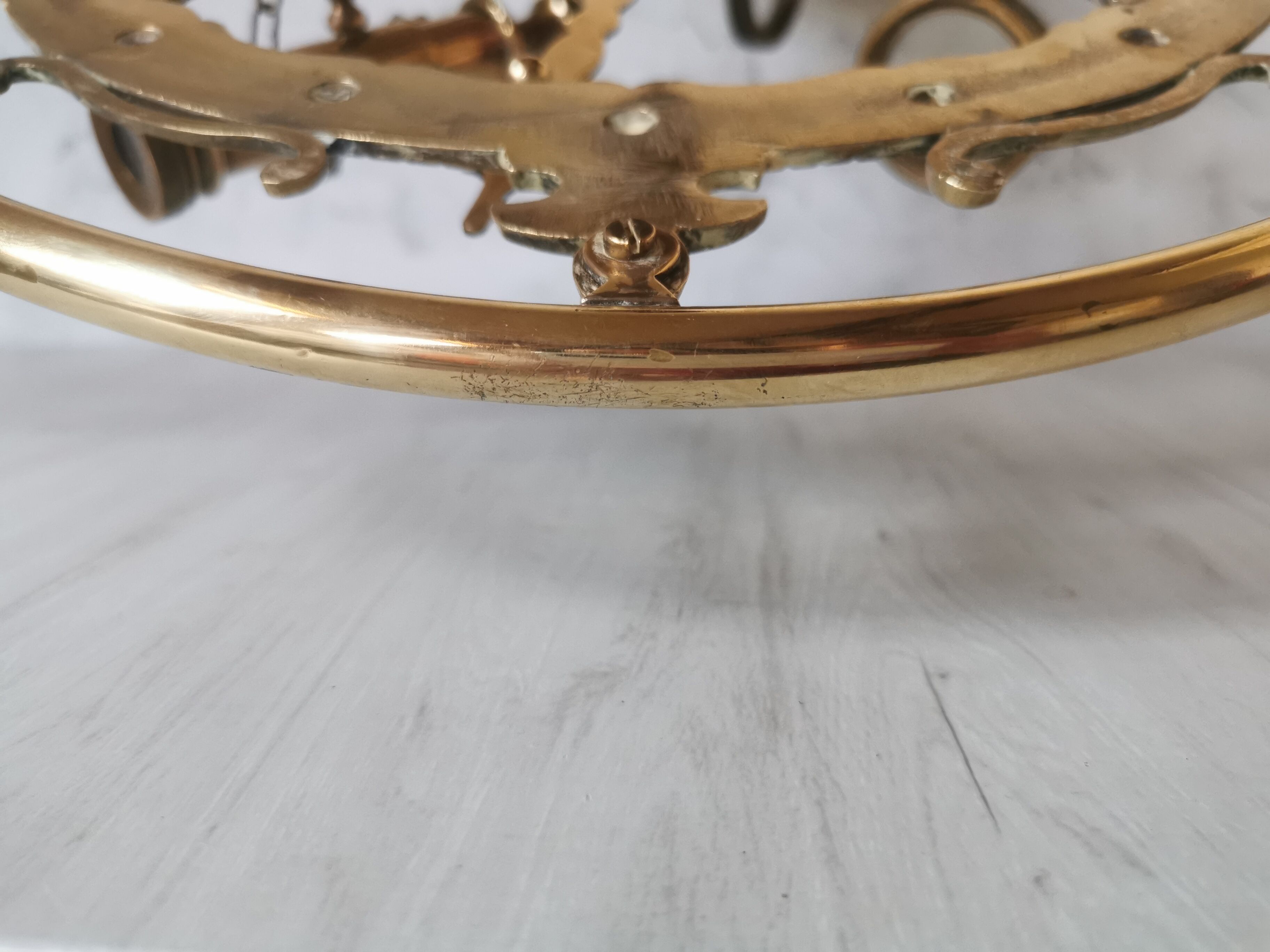 Brass billiard chandelier marine decoration