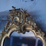19th century golden mirror