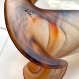 Glass hanging light