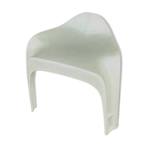 White Casalino stools, Casala — Alexander Begge