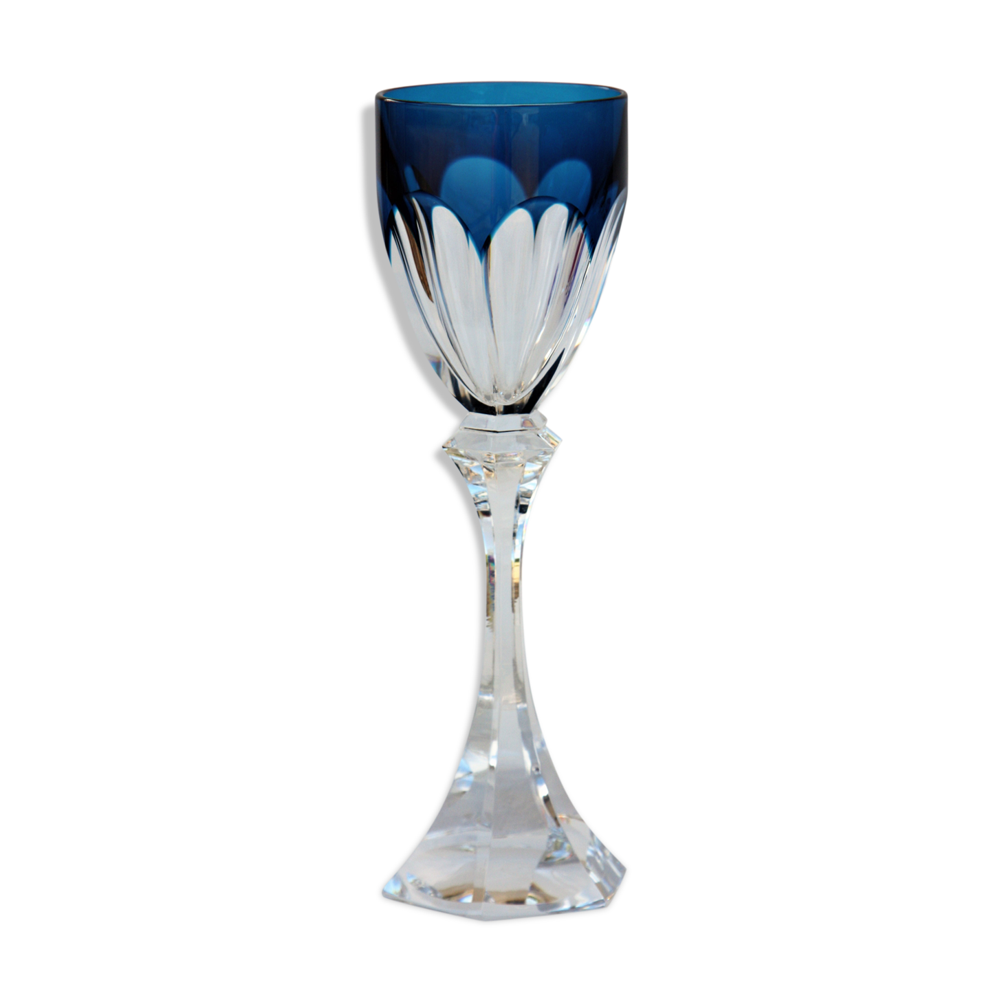 Wine glass of the Rhine (Roemer) Saint Louis Crystal model Chambord