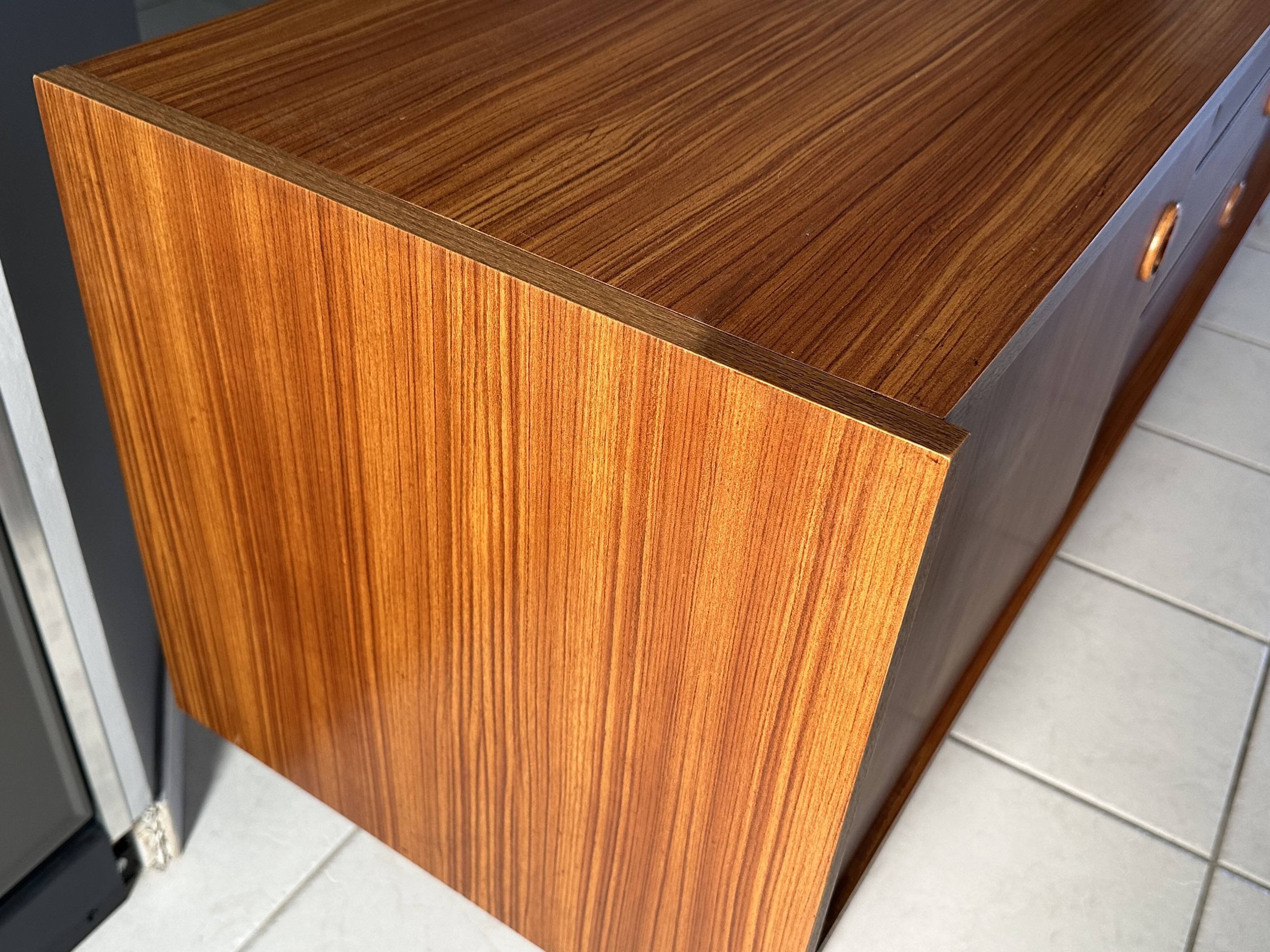 Vintage 1960s Scandinavian-style sideboard