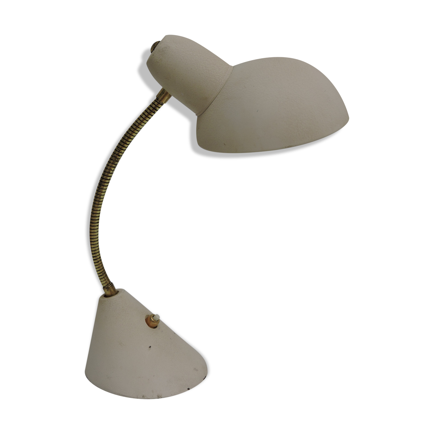 Vintage desk lamp "casserole"