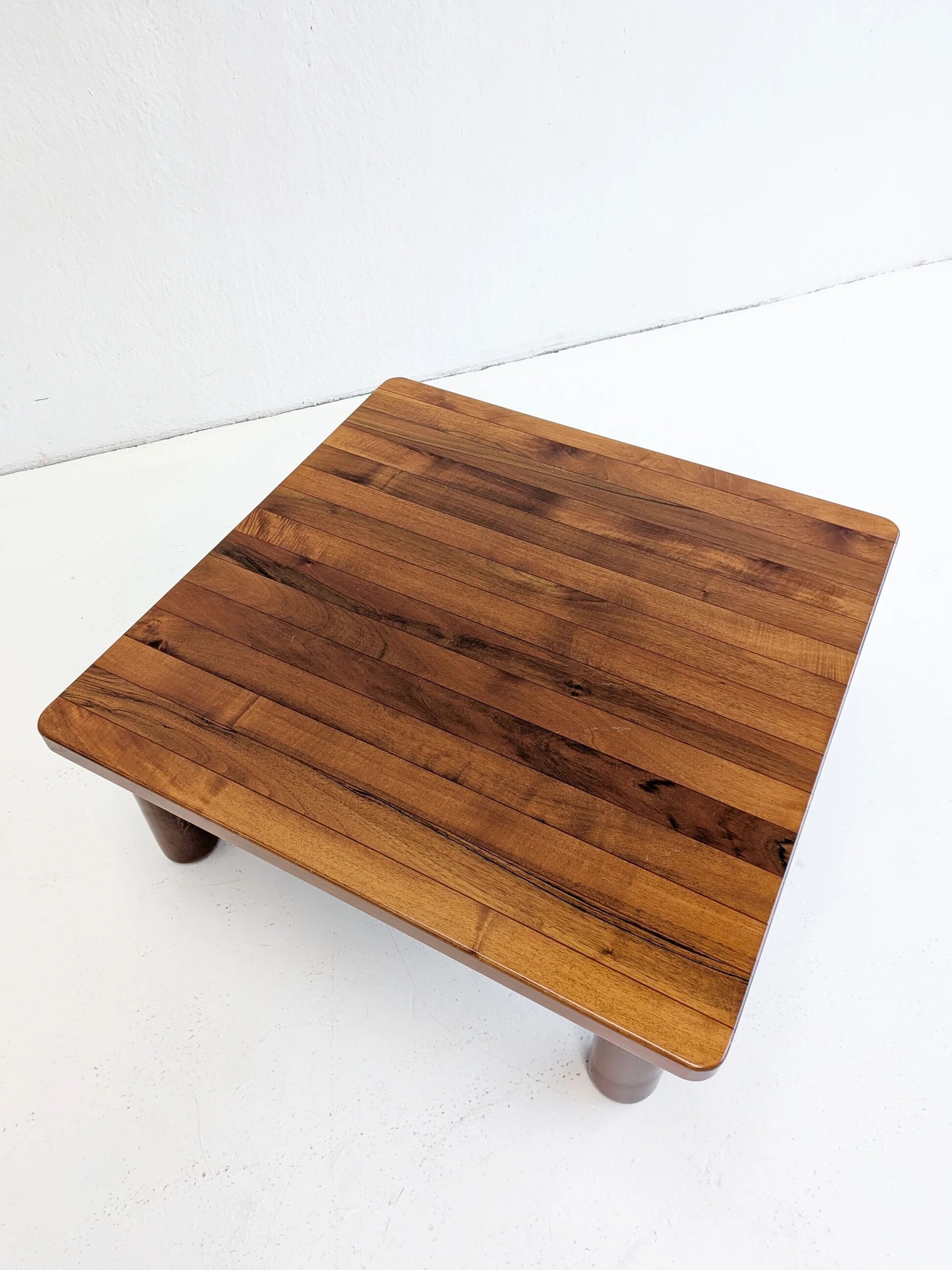 Italian walnut coffee table 1960s