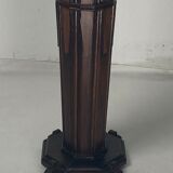 Dutch Art Deco Amsterdam School pedestal or plant stand, 1920s