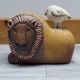Ceramic the lion and the bird Lisa Larson Gustavsberg
