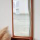 Teak mirror with shelf | Vintage 1960s Danish design