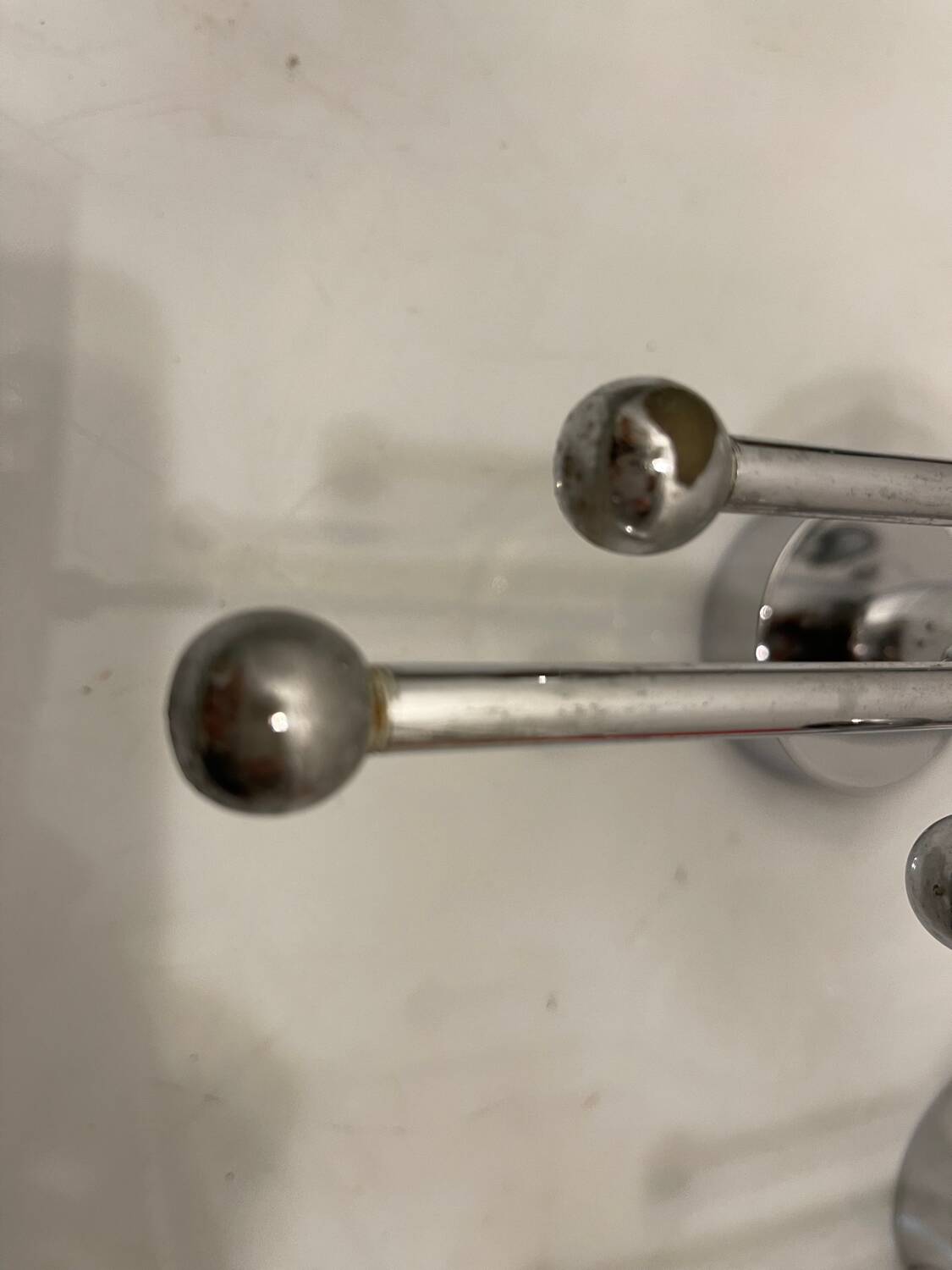 Steel Italian Sconces Sculptural Form Glass Lens 1970 Stilkronen