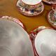 Vintage Oriental Tableware Geisha Girl: 10-Piece Coffee Set