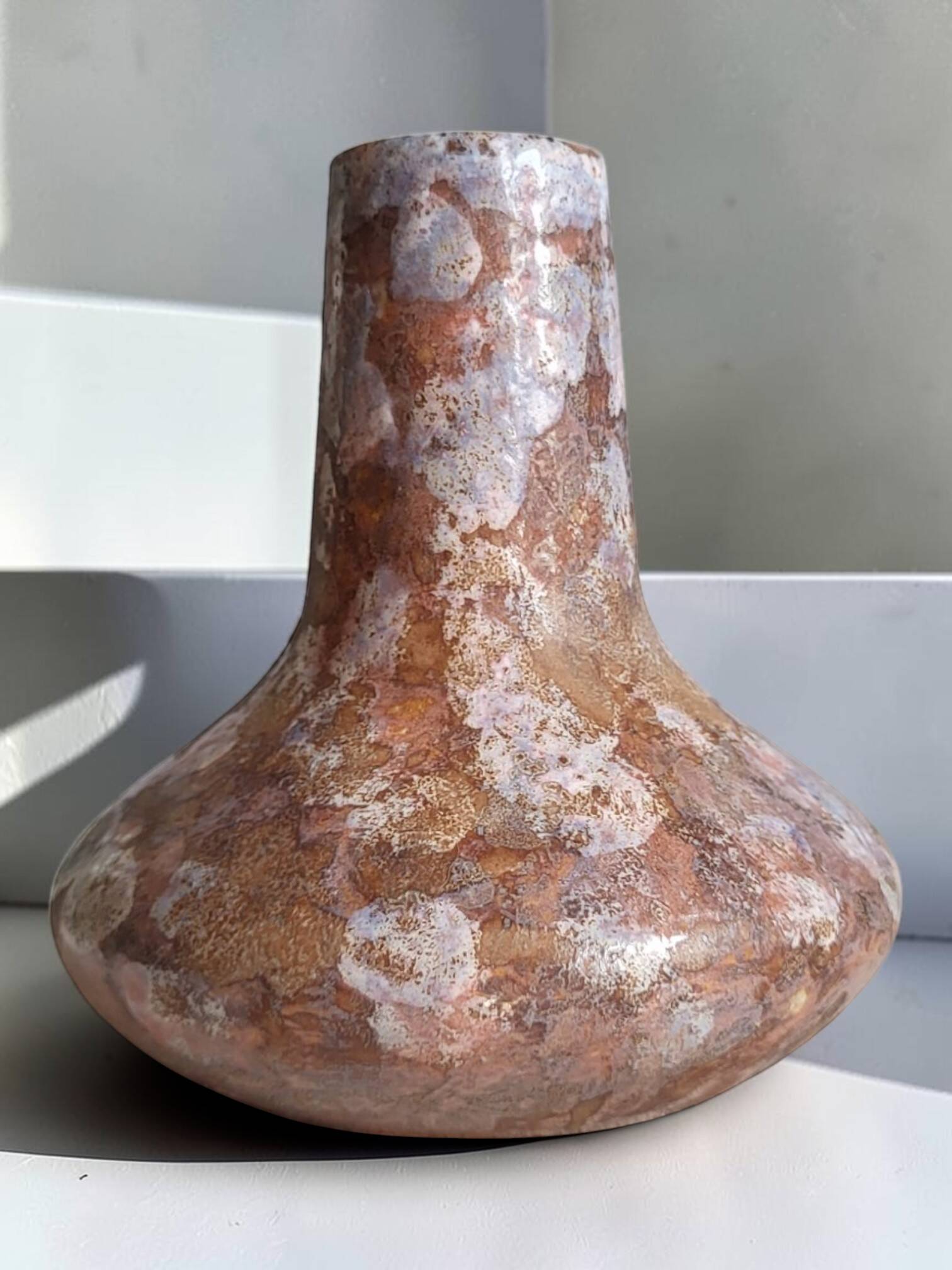 Art Nouveau stoneware vase / Gresmor