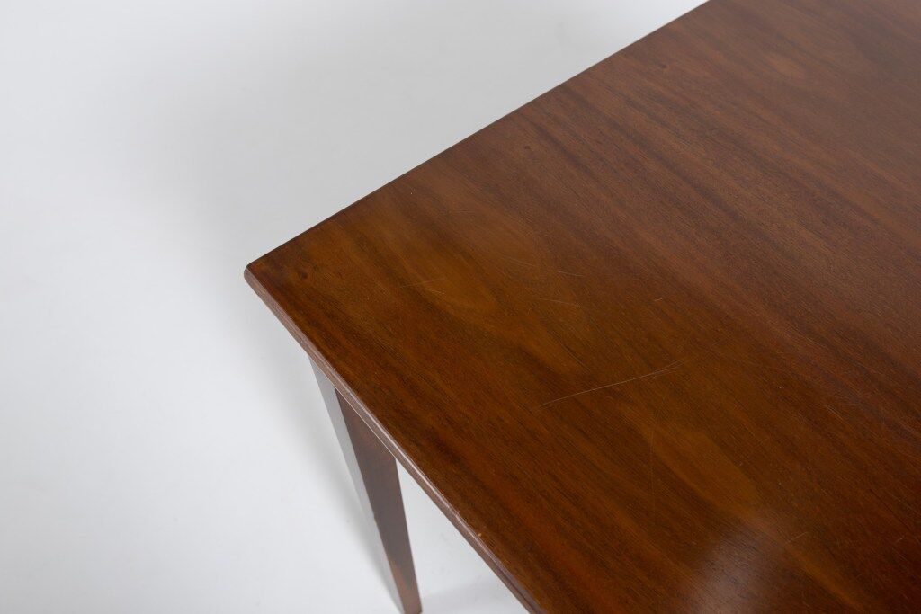 Mahogany coffee table by Frits Henningsen, 1960s Denmark