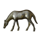 Brass horse