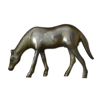 Brass horse