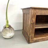 Large old trading counter in solid pine