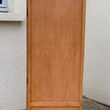 Parisian wardrobe vintage beech 1970