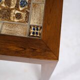Coffee table In Rosewood  By Severin Hansen, Made By Haslev Møbelfabrik From 1960s