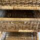 Storage furniture, rattan chest of drawers