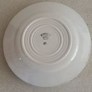 Lot de 5 assiettes terre de fer dépareillées
