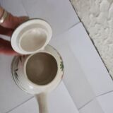 Tisaniere and porcelain flat heater