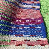 Tapis berbere boucherouite vintage 80x250 cm