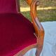 Voltaire armchair and 2 chairs